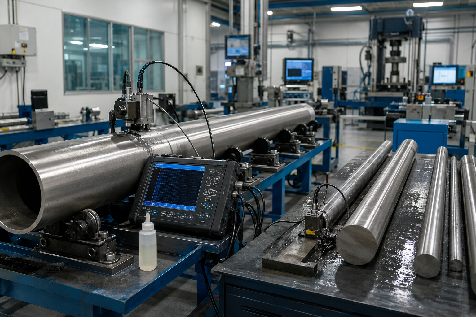 Why Ultrasonic Testing Is Important for Nickel Alloy Tubes and Bars